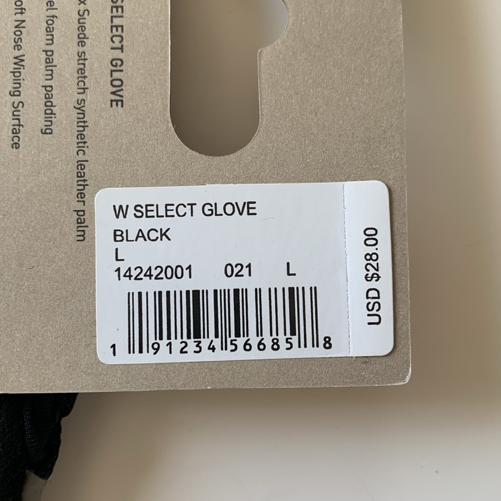 Pearl izumi w select glove L - Picture 3 of 4